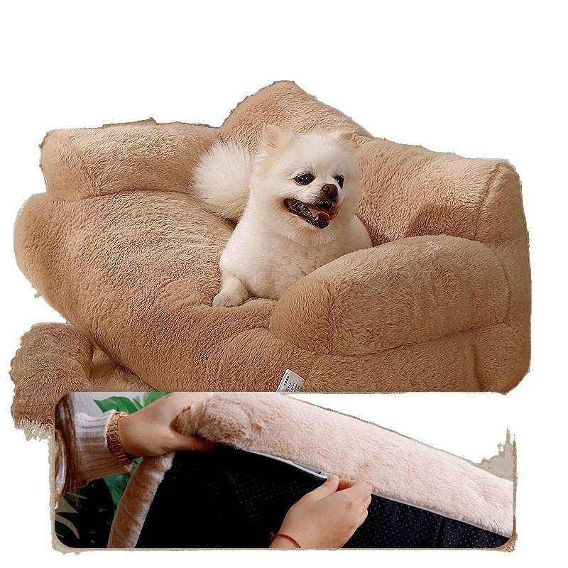 KFX-3445693 All-Season Removable and Washable Pet Bed with Enhanced Warmth Options for Small to Extra Large Pets