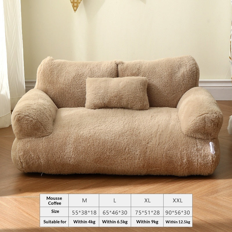 KFX-3445693 All-Season Removable and Washable Pet Bed with Enhanced Warmth Options for Small to Extra Large Pets