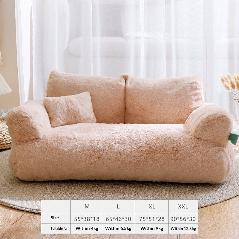 KFX-3445693 All-Season Removable and Washable Pet Bed with Enhanced Warmth Options for Small to Extra Large Pets