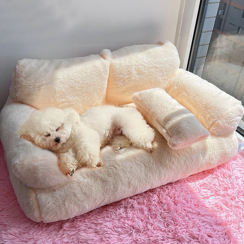 KFX-3445693 All-Season Removable and Washable Pet Bed with Enhanced Warmth Options for Small to Extra Large Pets
