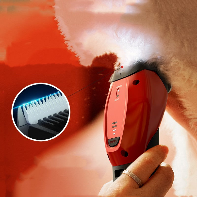KFX-3447229 High Power Rechargeable Electric Pet Grooming Scissors for Cats and Dogs