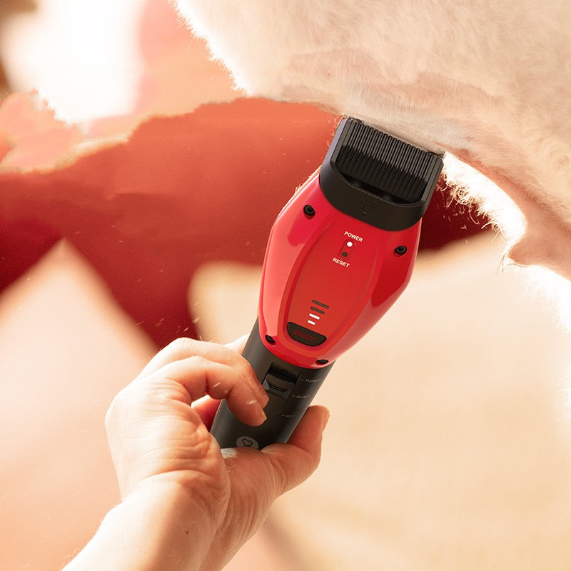KFX-3447229 High Power Rechargeable Electric Pet Grooming Scissors for Cats and Dogs