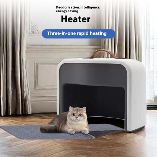 KFX-3452861 Intelligent Temperature Control Household Pet Heater with Remote and Flame Retardant Material