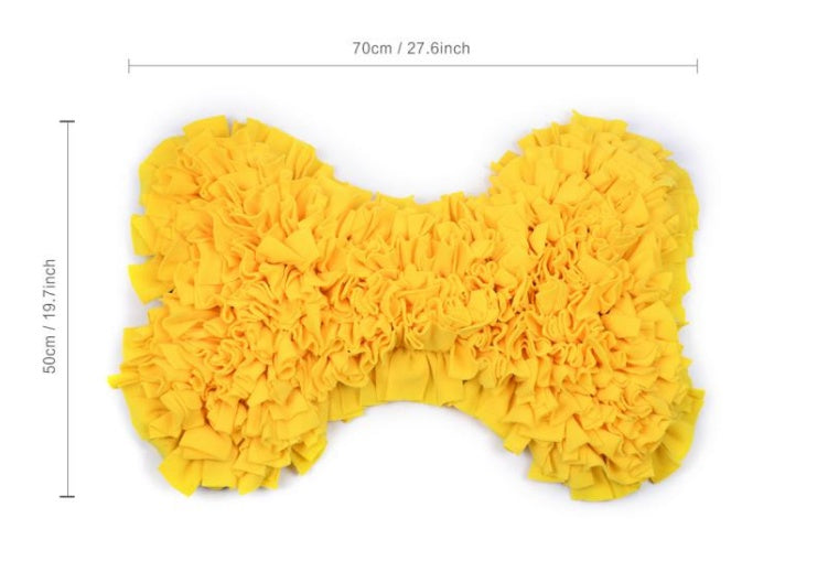 KFX-3457981 Anti-Slip Polar Fleece Slow Food Sniffing Pad for Cats and Dogs