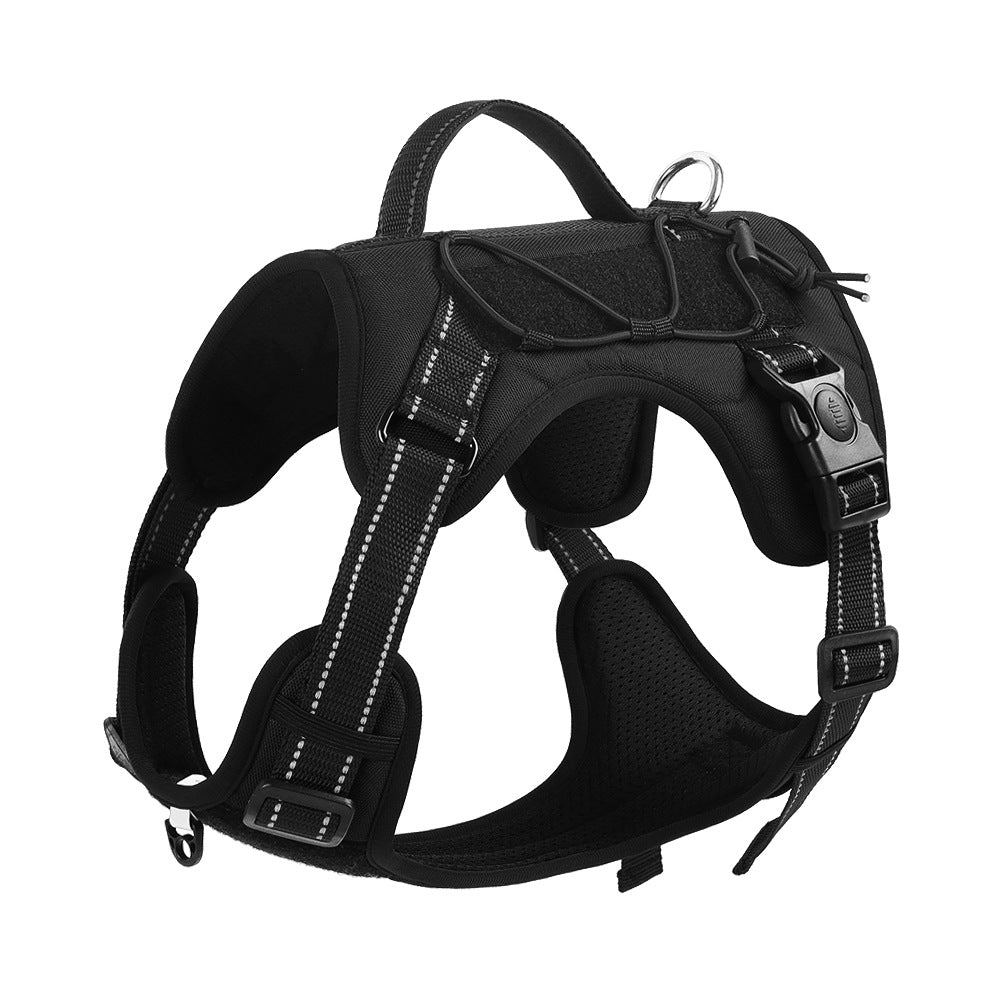 KFX-3462717 Reflective Safety Dog Harness with Full Grip Handle and Explosion-Proof Design