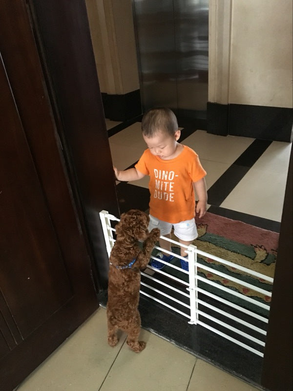 KFX-3464765 Telescopic Safety Gate for Pets and Children - Adjustable 50-120CM, Easy Installation, Sturdy Design