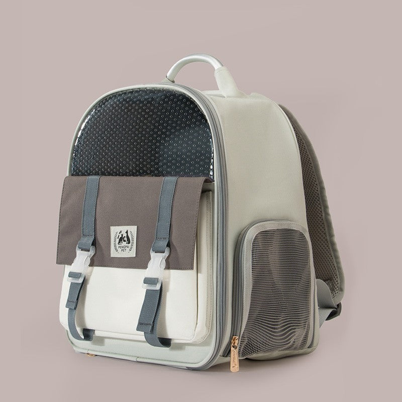 KFX-3465149 Breathable Portable Cat Carrier Bag - Large Capacity, Multiple Colors Available