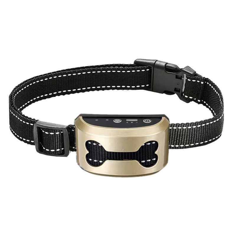 KFX-3474109 Rechargeable Smart Induction Bark Collar with Sound, Vibration, and Shock Settings