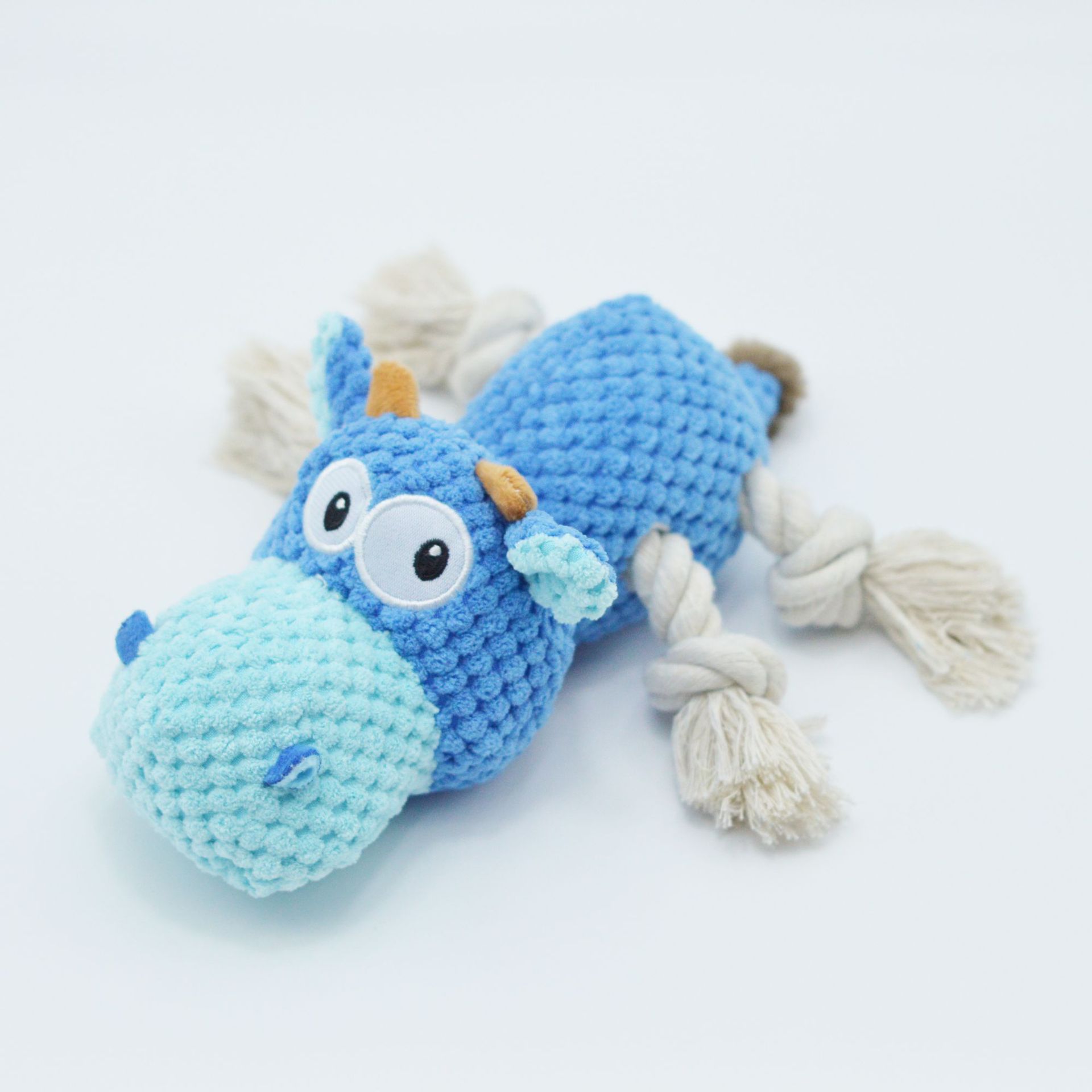 KFX-3475901 Durable Plush Squeaky Dog Toy for Aggressive Chewers – Ideal for Large Breeds