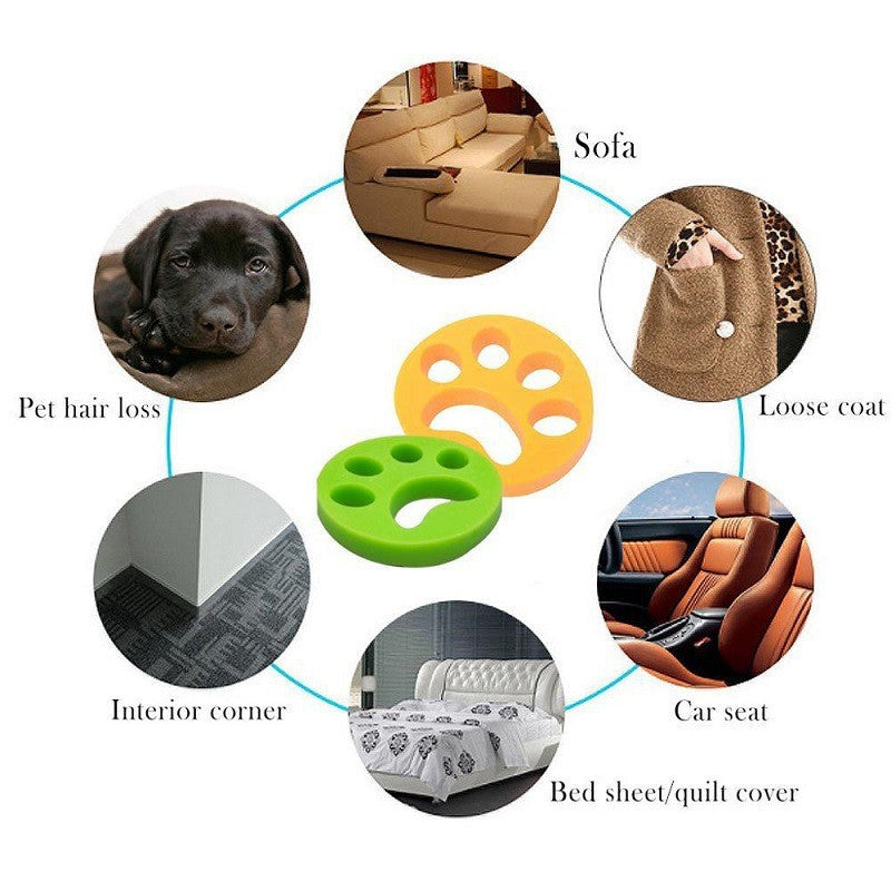 KFX-3479997 Double-Sided Pet Cat Paw Cleaning Wipes for Dust Removal - Available in Multiple Colors