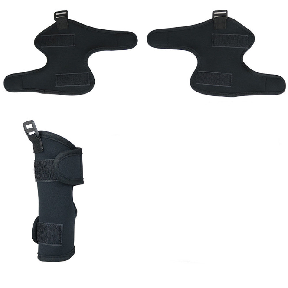 KFX-3481021 Pet Leg Support Protective Cover for Mobility Assistance - Black Traction Belt (Sizes S, M, L)