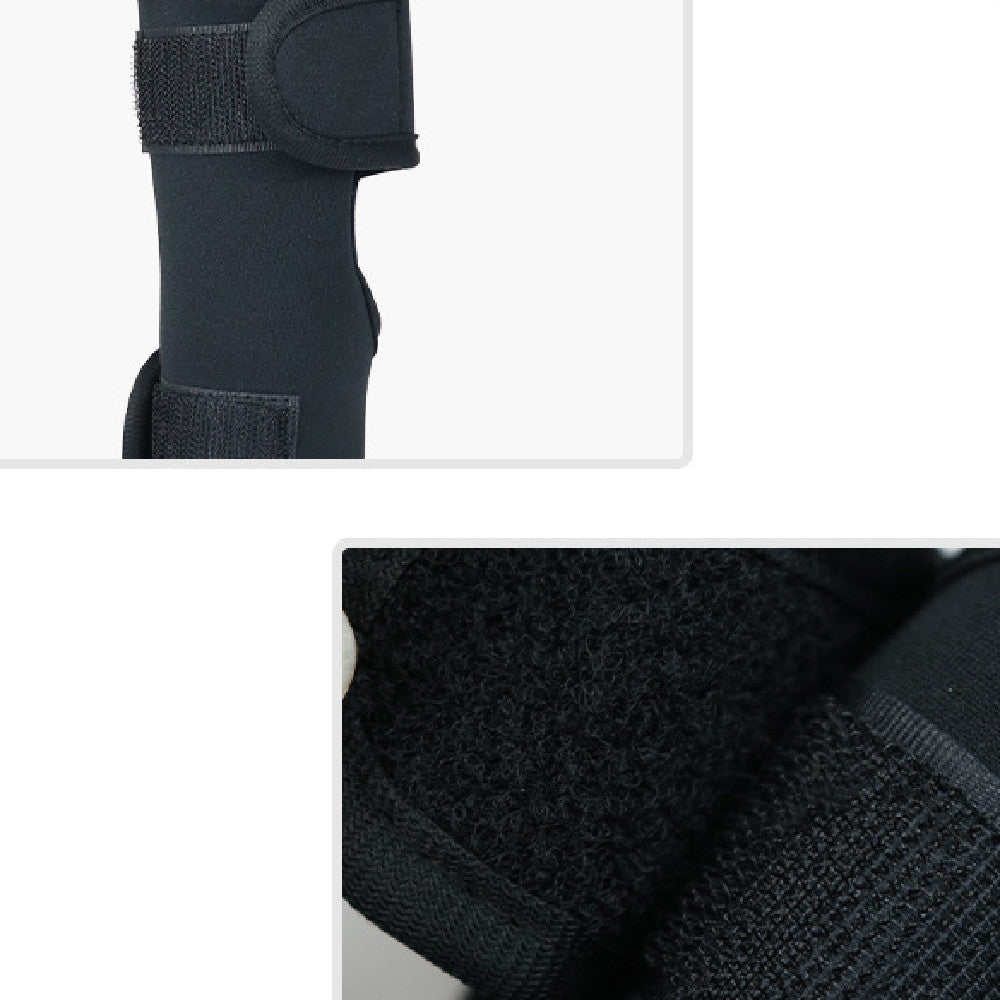 KFX-3481021 Pet Leg Support Protective Cover for Mobility Assistance - Black Traction Belt (Sizes S, M, L)