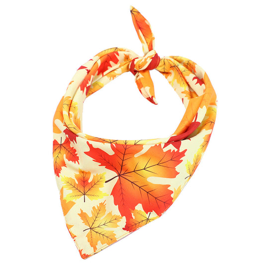 KFX-3481789 Thanksgiving Turkey Pet Costume for Small to Medium Pets - Fits Neck Circumference 25-48CM
