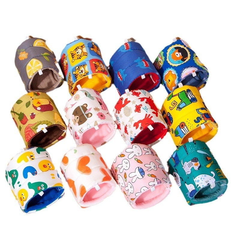 KFX-3484221 Warm Winter Bird Nest for Small Pets - Soft Cotton and Sponge with Various Designs