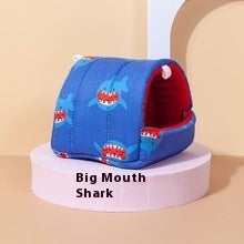 KFX-3484221 Warm Winter Bird Nest for Small Pets - Soft Cotton and Sponge with Various Designs