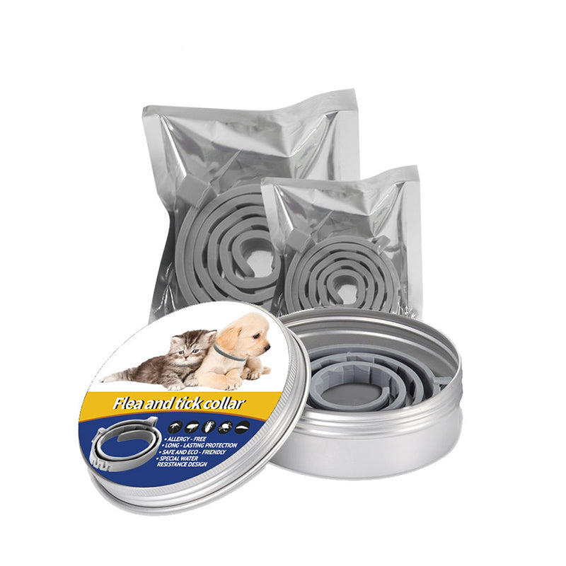 KFX-3486141 Dog Mosquito Repellent Collar with Essential Oils - Waterproof and Safe Insect Control for Pets
