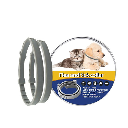KFX-3486141 Dog Mosquito Repellent Collar with Essential Oils - Waterproof and Safe Insect Control for Pets