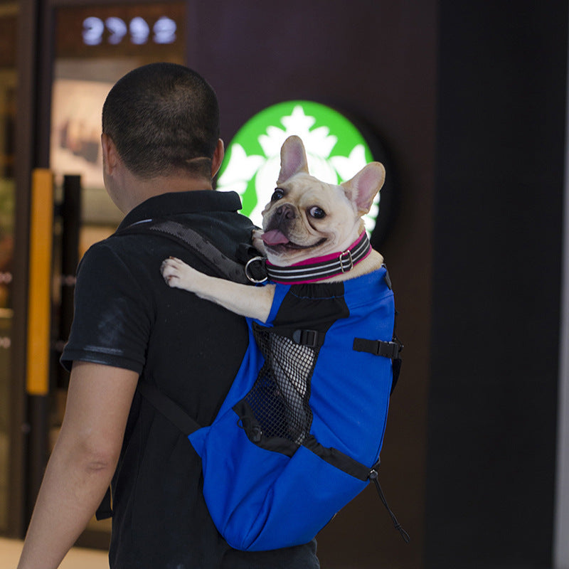 KFX-3486397 Adjustable Outdoor Shopping Backpack for Pets - Polyester, Medium to Soft Hardness, Multiple Sizes Available