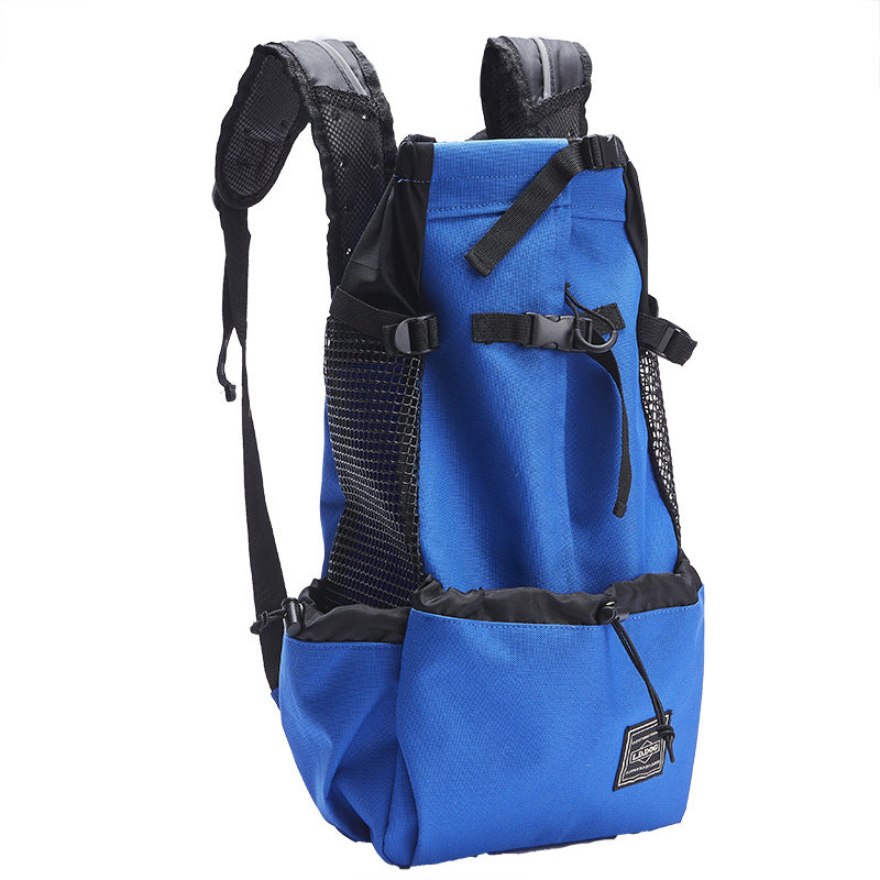 KFX-3486397 Adjustable Outdoor Shopping Backpack for Pets - Polyester, Medium to Soft Hardness, Multiple Sizes Available