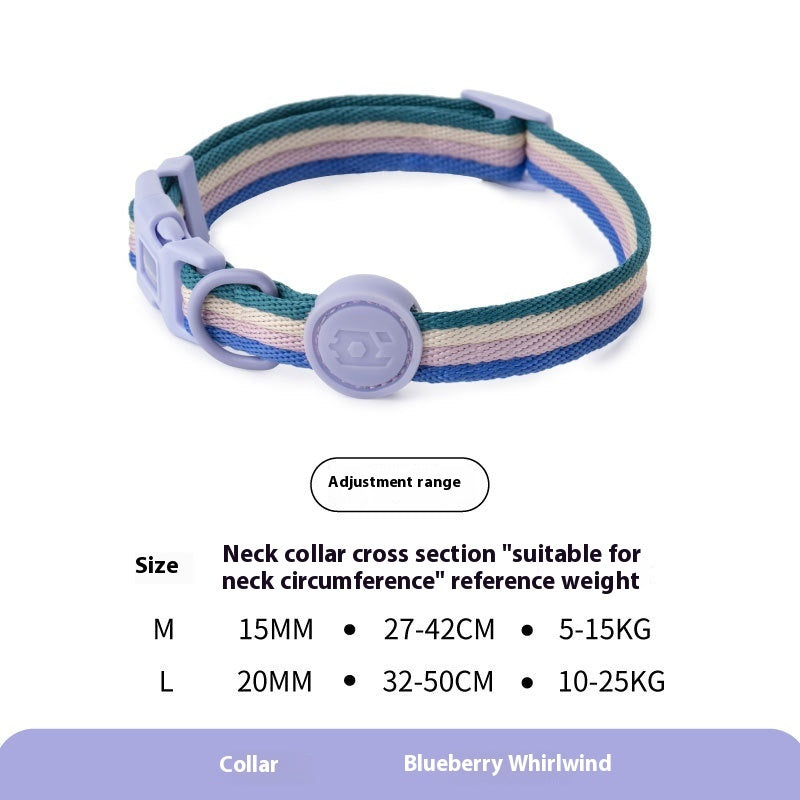KFX-3487421 Retro Hand-Holding Rope Dog Collar Vest for Small and Medium-Sized Dogs