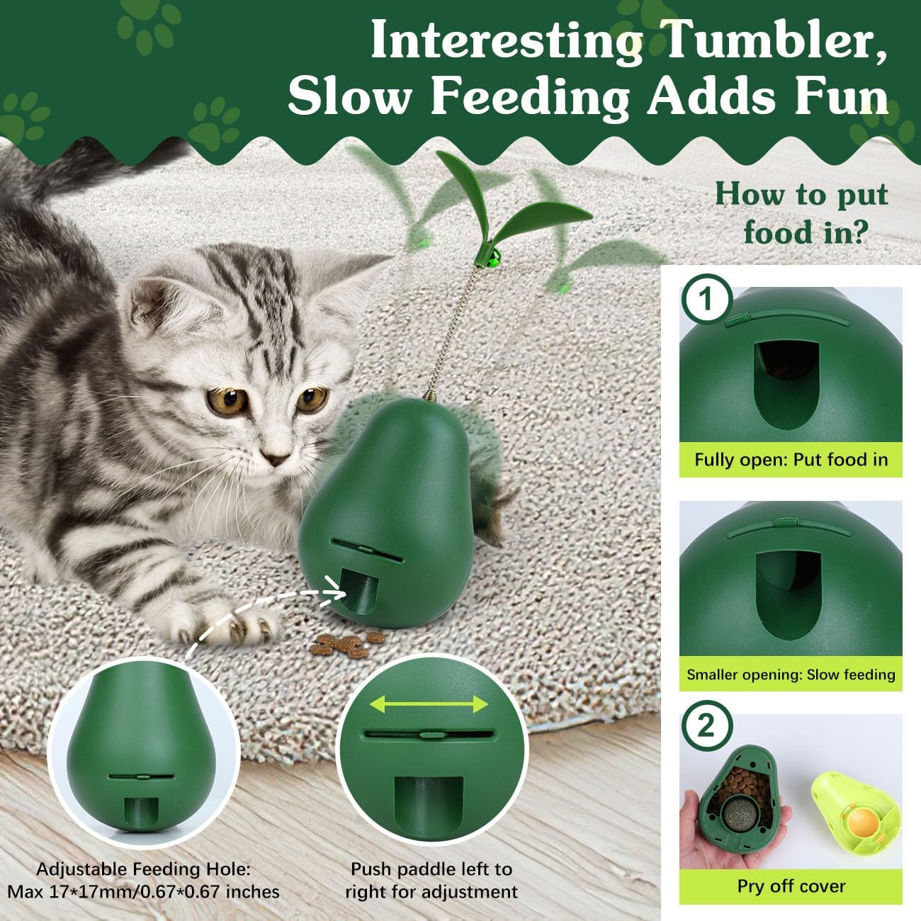 KFX-3493181 Catnip Feeder and Self-Grooming Cat Toy with Corner Massage Scraper for Indoor Cats