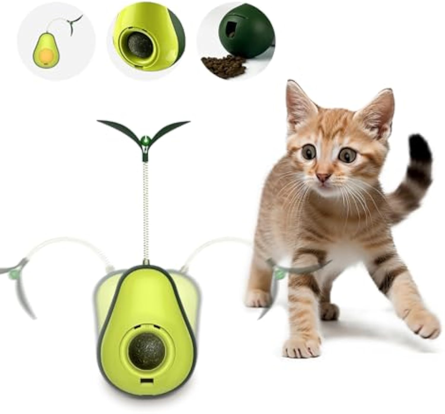 KFX-3493181 Catnip Feeder and Self-Grooming Cat Toy with Corner Massage Scraper for Indoor Cats