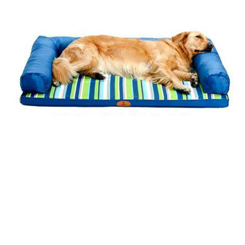 KFX-3493949 Comfortable Oxford Pet Sleeping Mat with Removable Cushion for Dogs and Cats