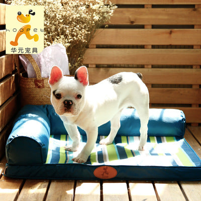 KFX-3493949 Comfortable Oxford Pet Sleeping Mat with Removable Cushion for Dogs and Cats