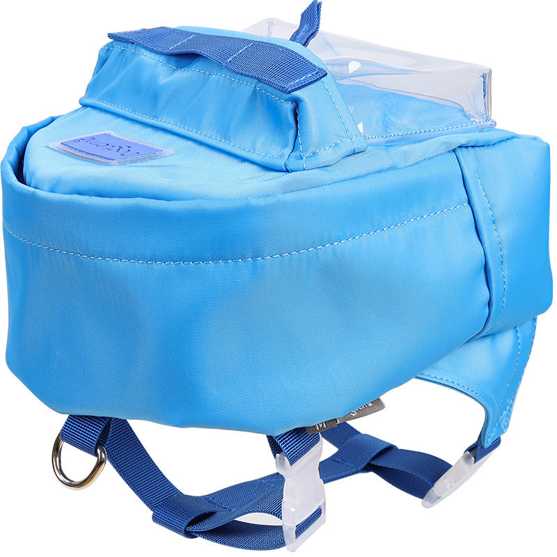 KFX-3495485 Trendy Chest Strap Travel Bag for Cats and Puppies, Waterproof TPE Material, Available in Yellow, Blue, Green