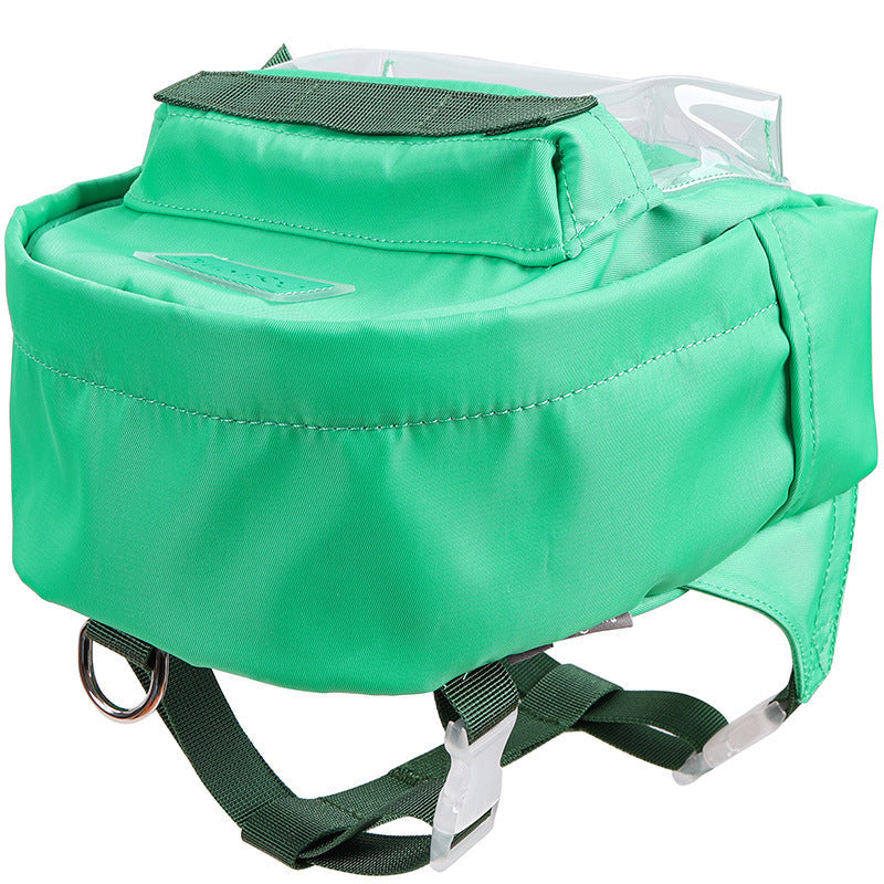 KFX-3495485 Trendy Chest Strap Travel Bag for Cats and Puppies, Waterproof TPE Material, Available in Yellow, Blue, Green