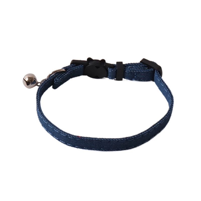 KFX-3496253 Denim Cat Collar in Various Stylish Colors and Patterns
