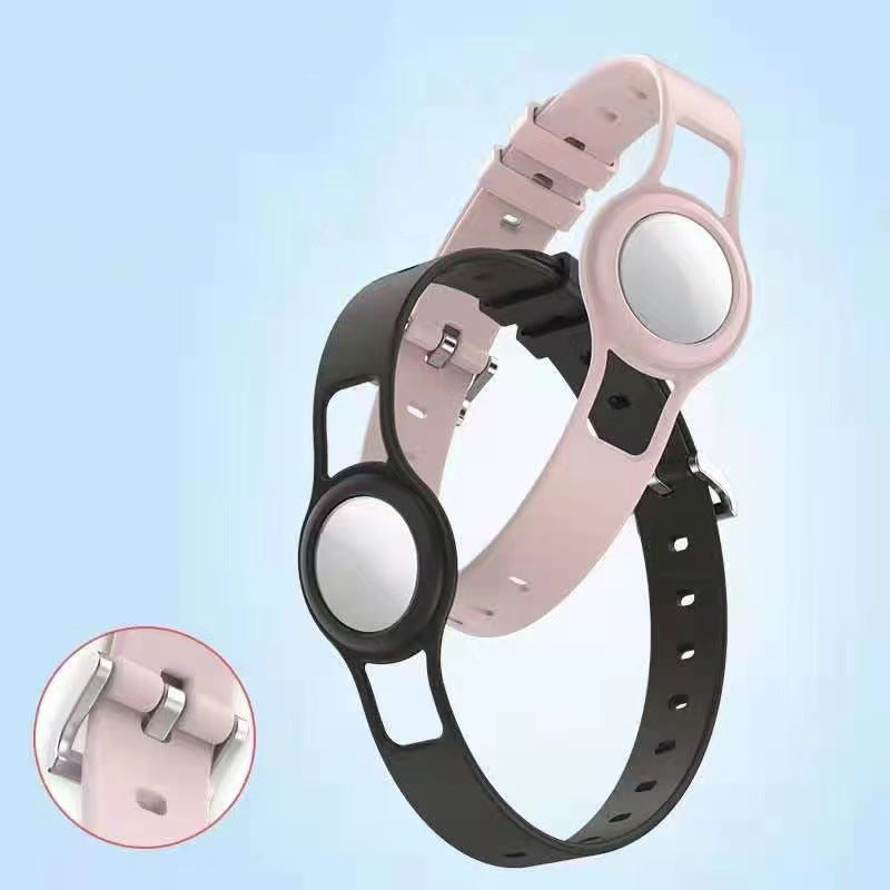 KFX-3497661 Silicone Anti-Lost Pet Collar with Location Tracker – Durable, Adjustable, Available in Multiple Colors