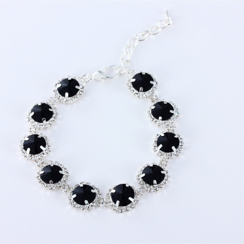 KFX-3498301 Rhinestone Dog Necklace with Extension Chain in Multiple Colors