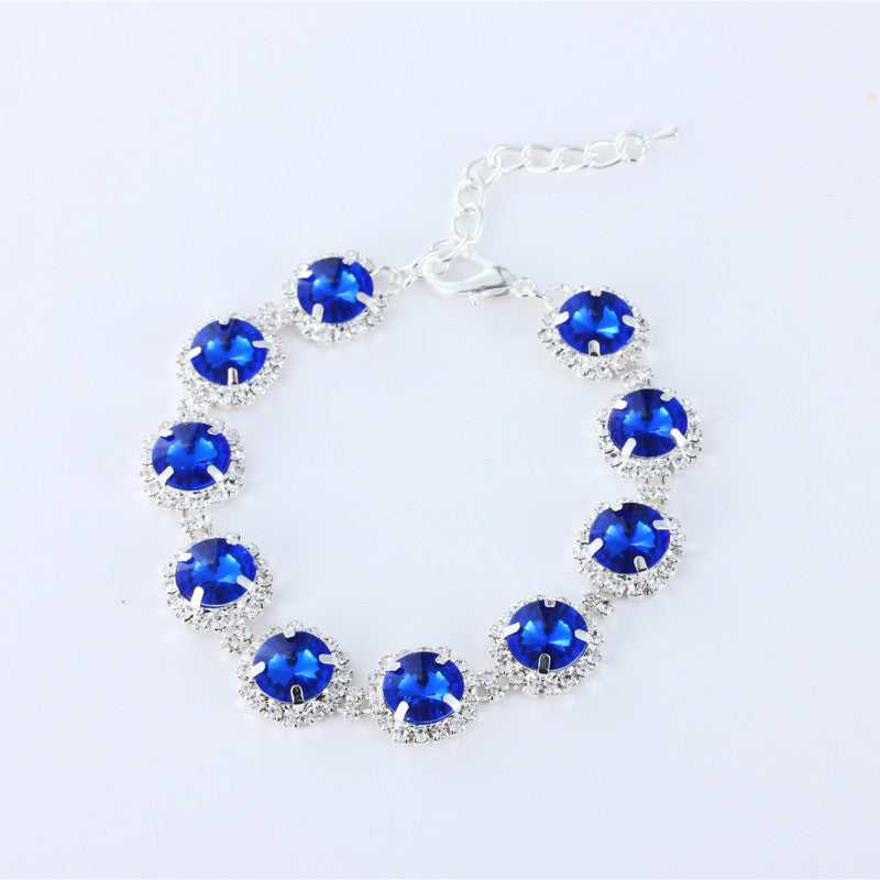 KFX-3498301 Rhinestone Dog Necklace with Extension Chain in Multiple Colors