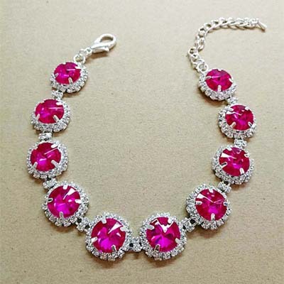 KFX-3498301 Rhinestone Dog Necklace with Extension Chain in Multiple Colors