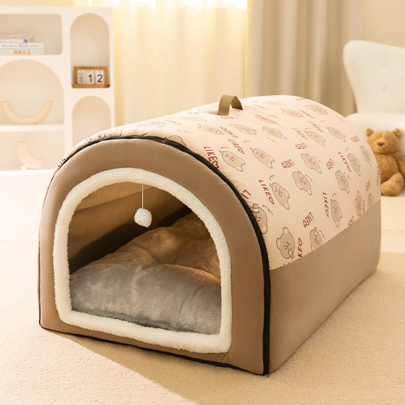 KFX-3499709 Cozy Removable and Washable Dog Kennel in Various Sizes and Styles
