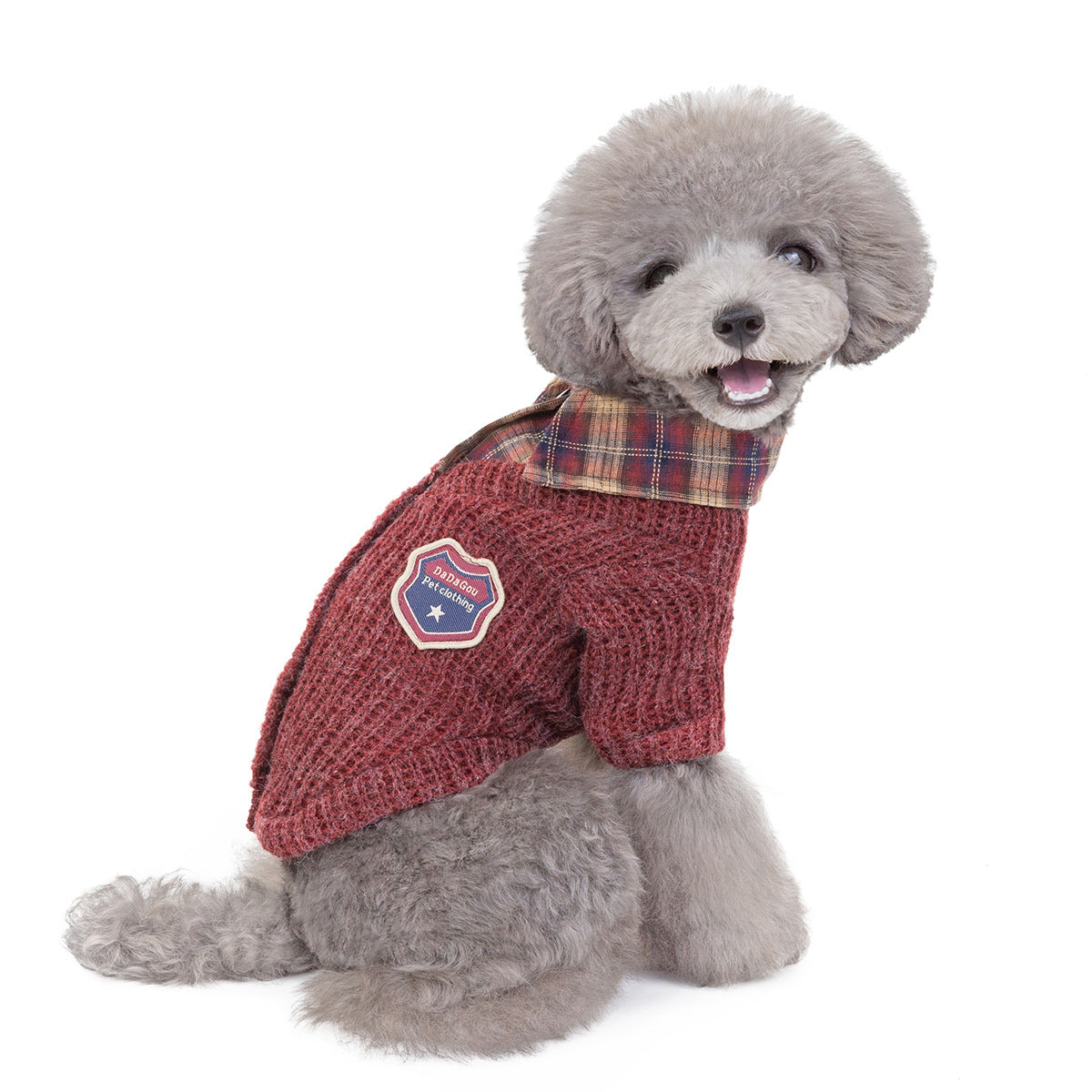 KFX-3499837 Stylish Cotton Windproof Clothing for Dogs and Cats