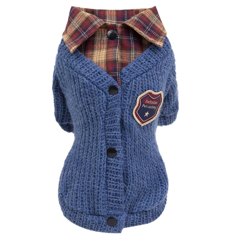 KFX-3499837 Stylish Cotton Windproof Clothing for Dogs and Cats