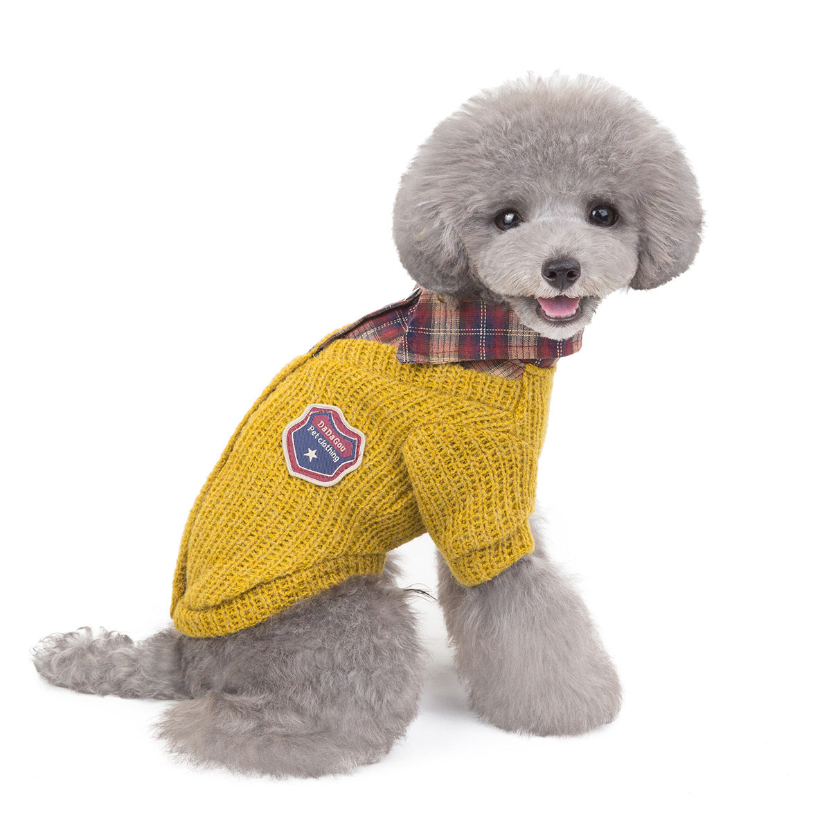 KFX-3499837 Stylish Cotton Windproof Clothing for Dogs and Cats