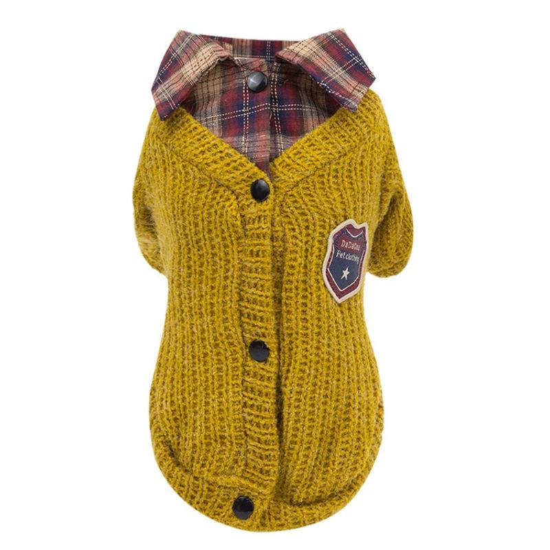 KFX-3499837 Stylish Cotton Windproof Clothing for Dogs and Cats