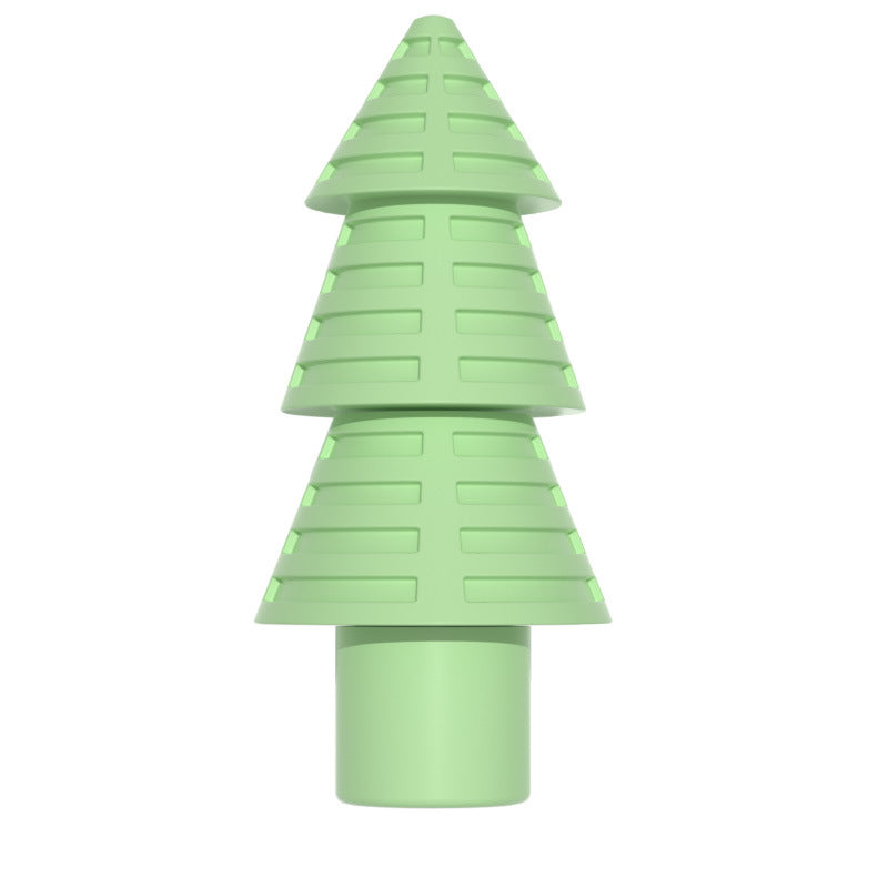 KFX-3504061 Medium Bite-Resistant TPR Pet Toy Christmas Tree in Various Colors