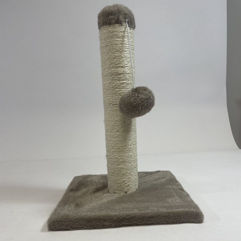 KFX-3504701 Brown Cat Climbing Tree with Multi-Level Platforms and Scratching Posts
