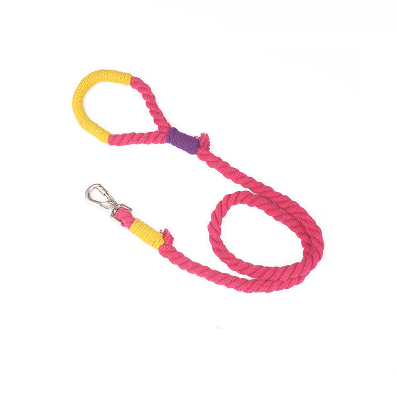 KFX-3505213 Colorful Pet Collar and Leash Set with Bells - Multiple Color Options Available