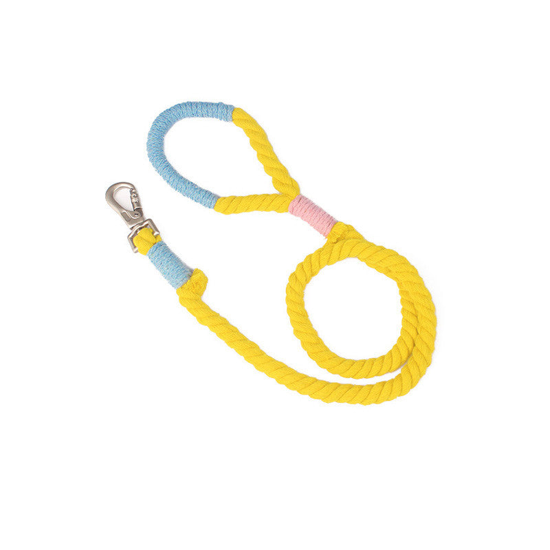 KFX-3505213 Colorful Pet Collar and Leash Set with Bells - Multiple Color Options Available