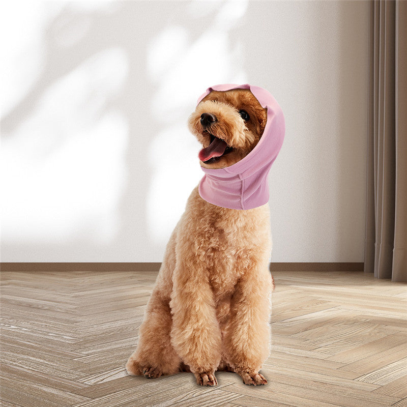 KFX-3505597 Dog Grooming Noise-Reducing Earmuffs in Pink, Black, and Purple - Comfortable Fit Available in Multiple Sizes
