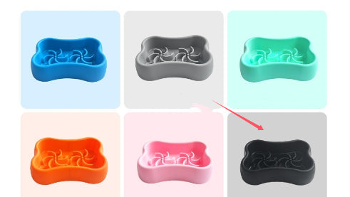 KFX-3506237 Silicone Pet Bowl in Various Colors for Dogs and Cats