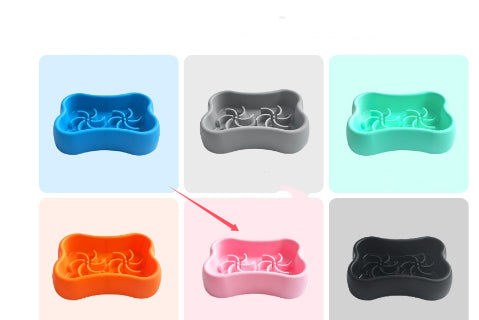 KFX-3506237 Silicone Pet Bowl in Various Colors for Dogs and Cats