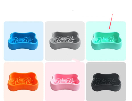 KFX-3506237 Silicone Pet Bowl in Various Colors for Dogs and Cats