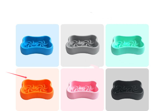 KFX-3506237 Silicone Pet Bowl in Various Colors for Dogs and Cats