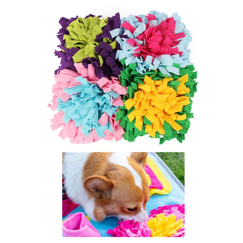 KFX-3511997 Pet Sniffing Mat for Chewing Play - Multiple Sizes and Designs Available